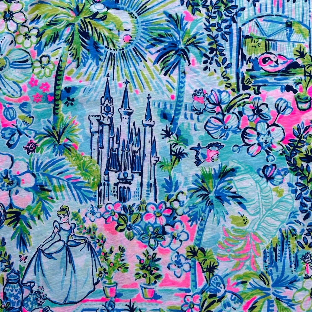 Lilly Pulitzer Cotton Slub Fabric